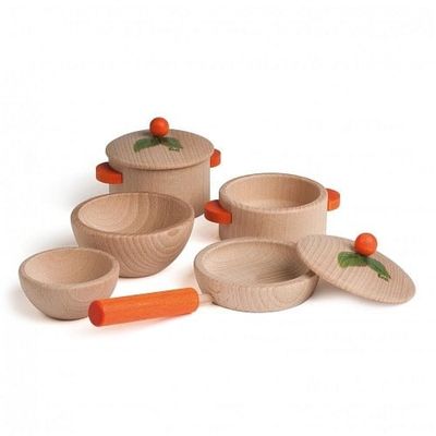 Wood Cooking 7 pc Set - ERZI