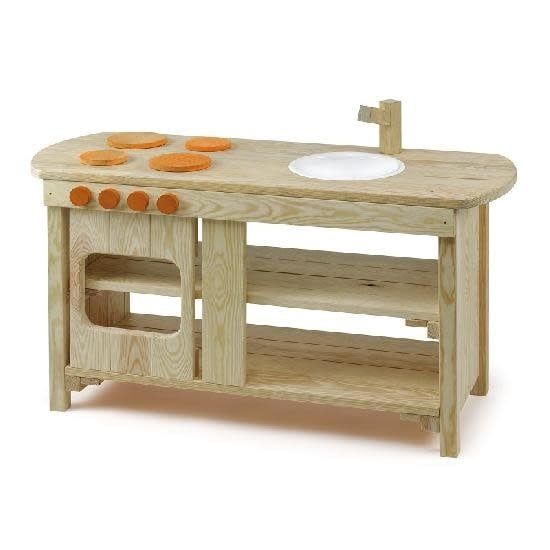 Wood Indoor / Outdoor Play Kitchen