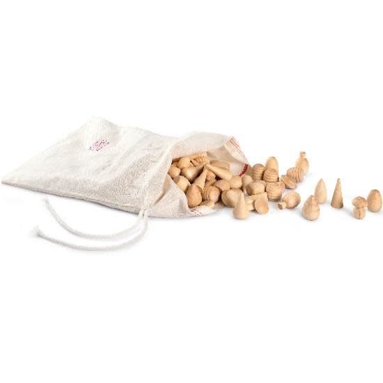 Wood Mandala Naturals Assortment - Grapat