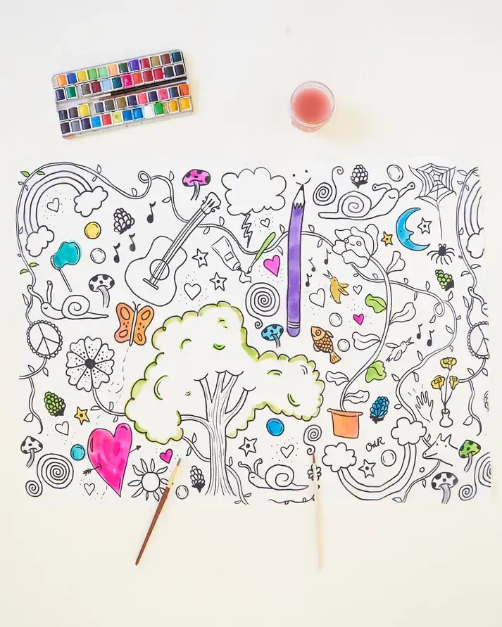 Sarah&#39;s Silks Seek &amp; Find Coloring Playsilk