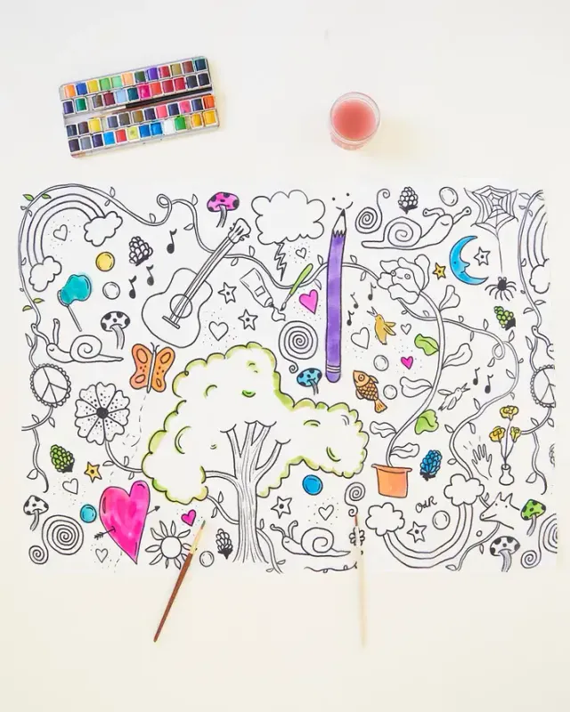 Sarah&#39;s Silks Seek &amp; Find Coloring Playsilk