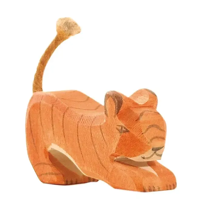 Tiger small lurking