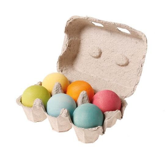 Balls Pastel 4.5cm 6 pcs