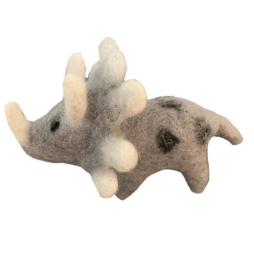 Dinosaur Baby Felted Wool