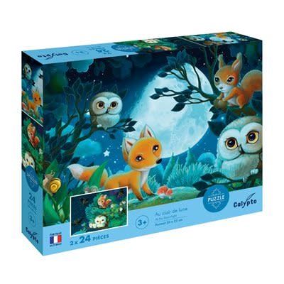 Moonlight Puzzle 2 X 24 pieces 330X230