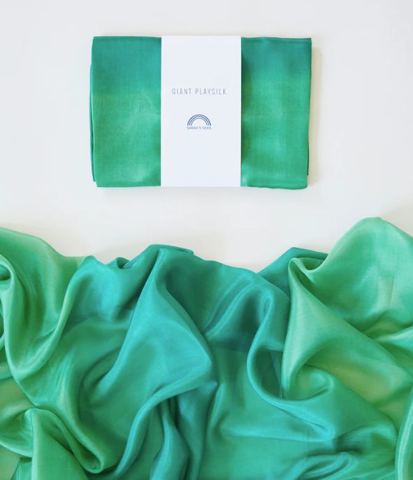 Original Giant Playsilk 108&quot;x35&quot;, Color: forest