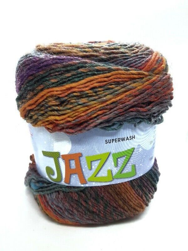 Mondial Jazz - 75% New Wool Schurwolle, 25%Microfiber PC, Color: 824, Size: 150g