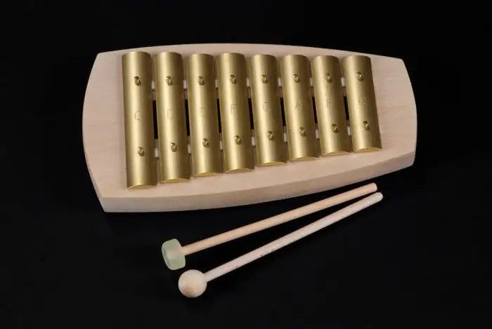 Auris Glockenspiel Diatonic 8 Tone w/ 2 Mallets (KDH-008)
