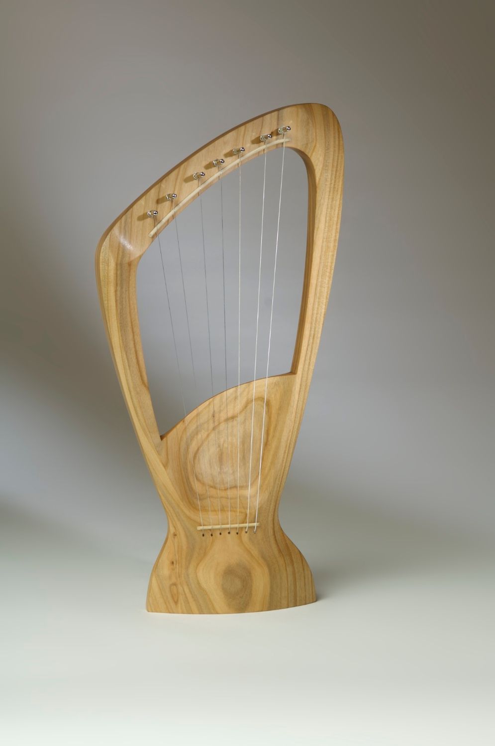 Choroi Pentatonic Children's Harp, Color: Cherry Wood