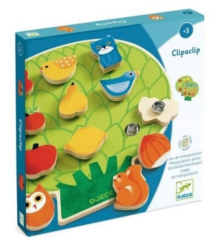 Juego de manipulación Clipaclip