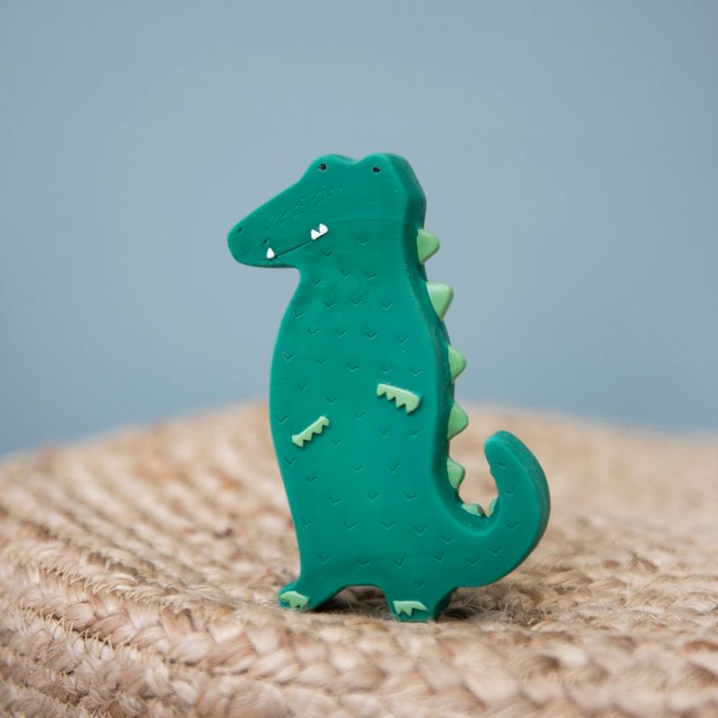 Juguete de caucho natural - MR. CROCODILE