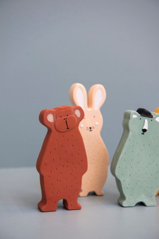 Juguete de caucho natural - MR. POLAR BEAR