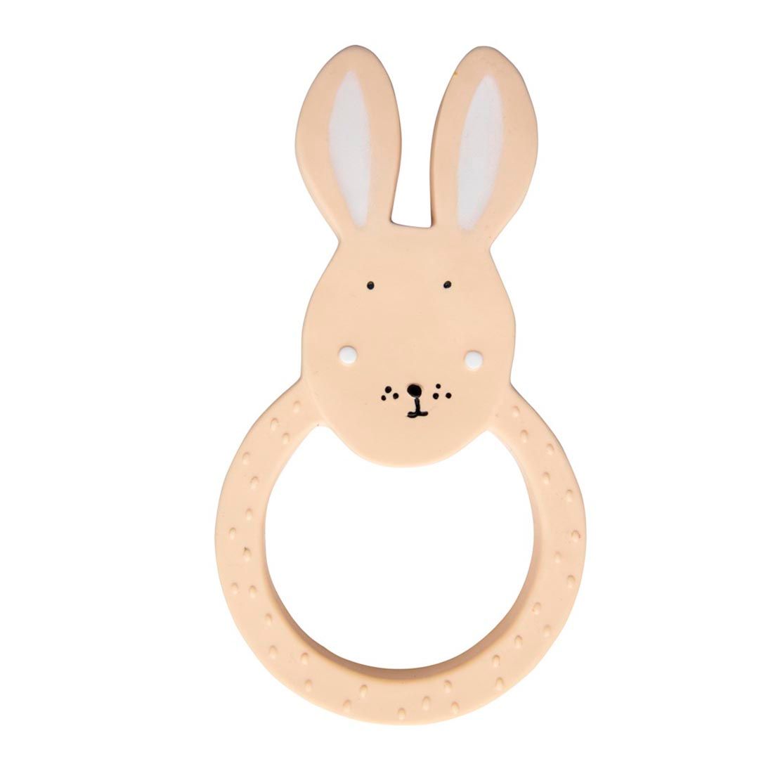 Mordillo redondo de caucho natural - MRS. RABBIT