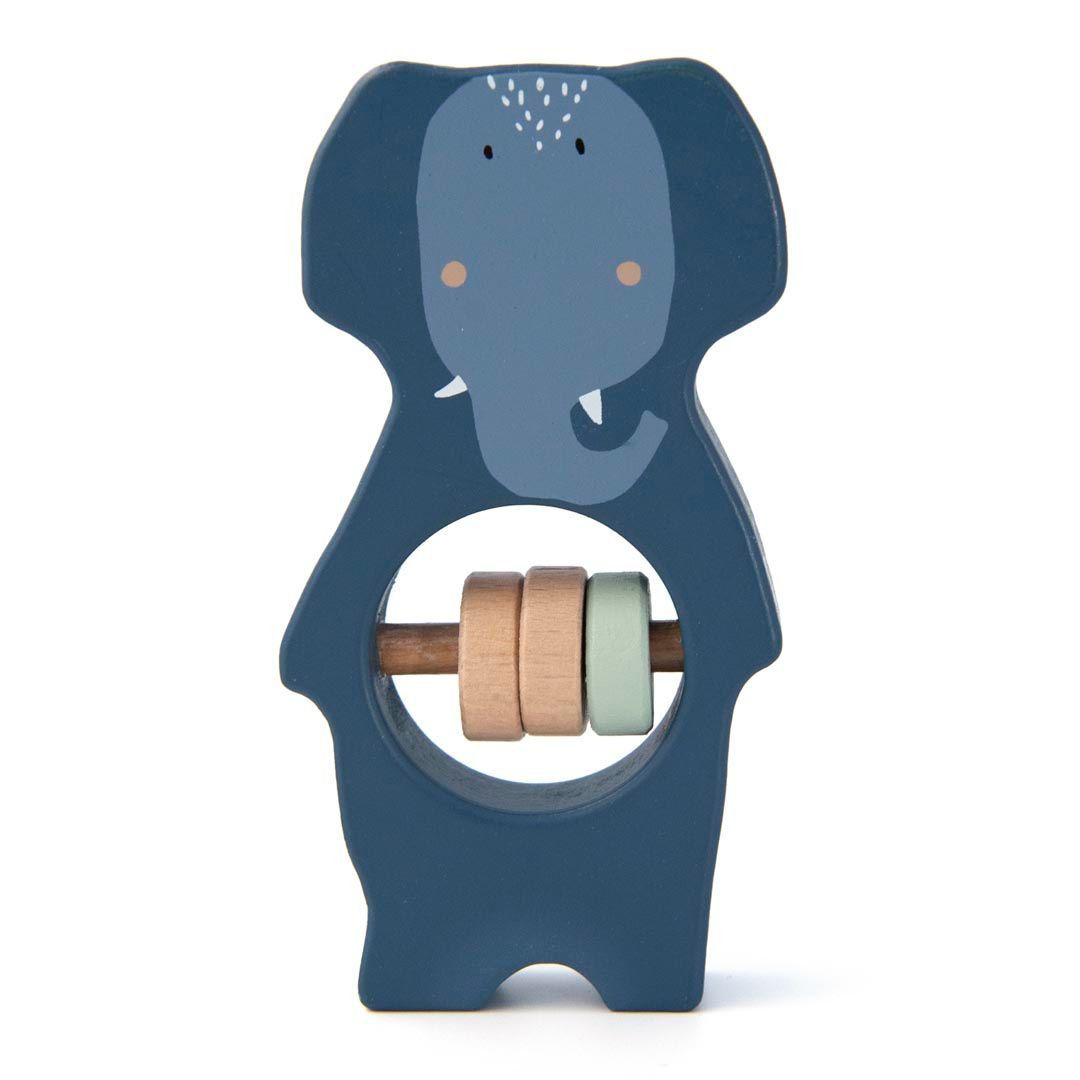Sonajero de madera - MRS. ELEPHANT