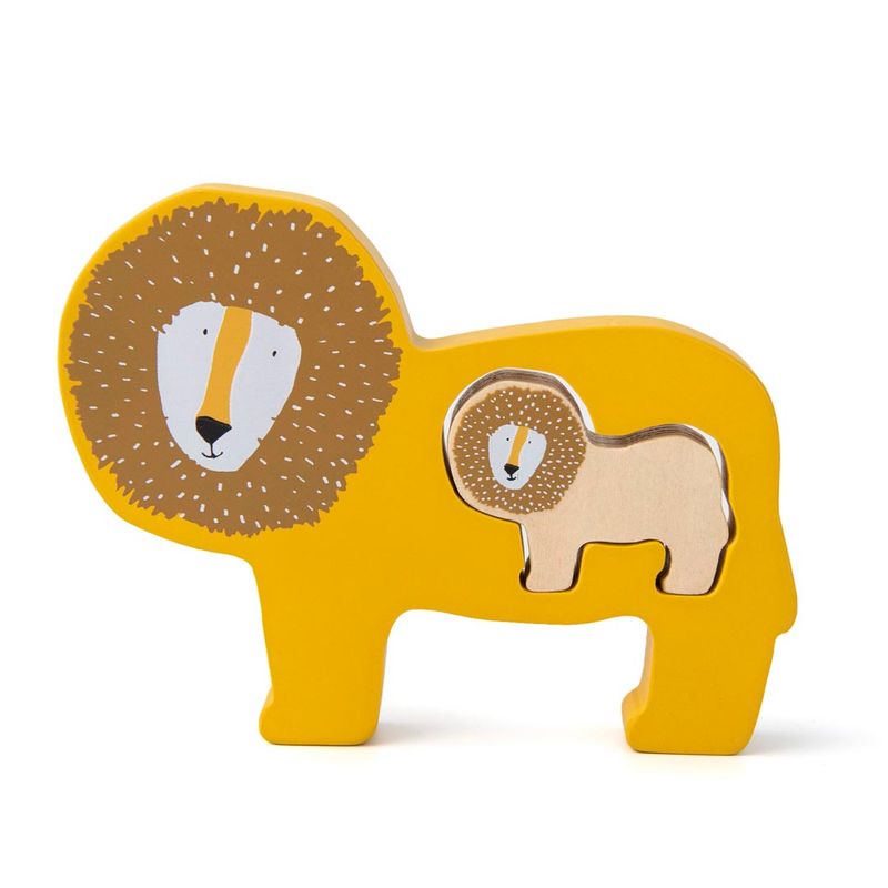 Puzzle bebé de madera - MR. LION