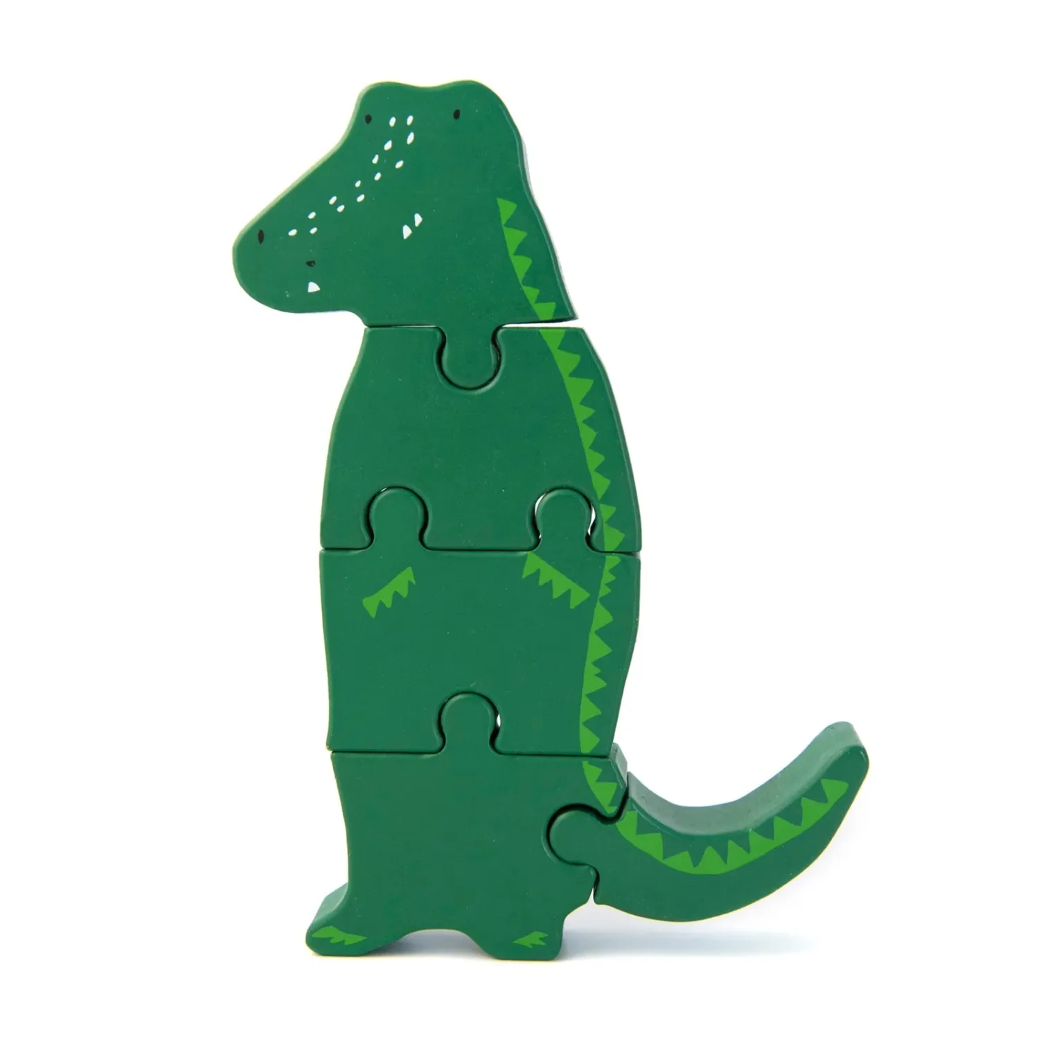 Puzzle animales de madera - MR. CROCODILE