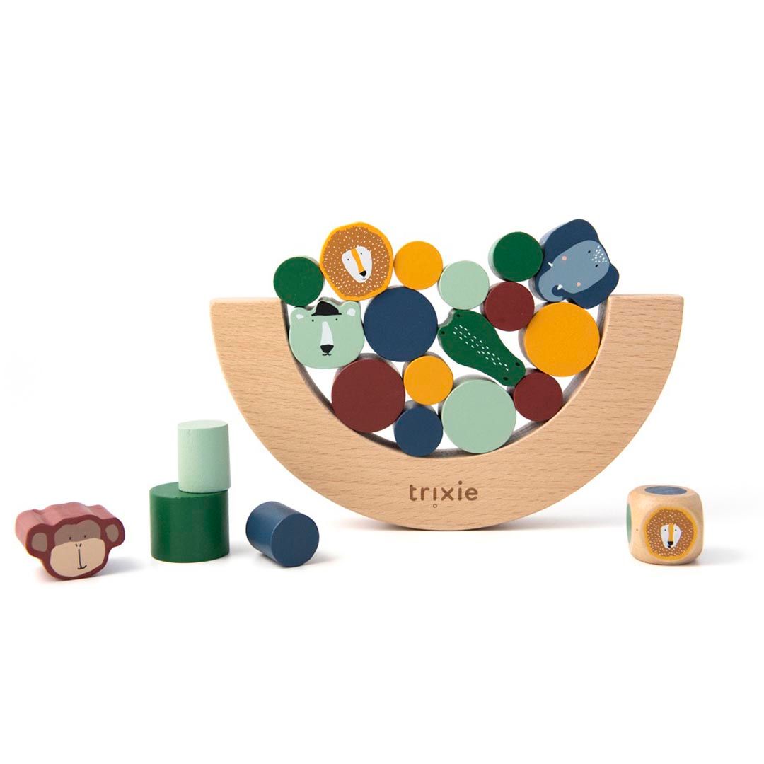 Juego de equilibrio de madera