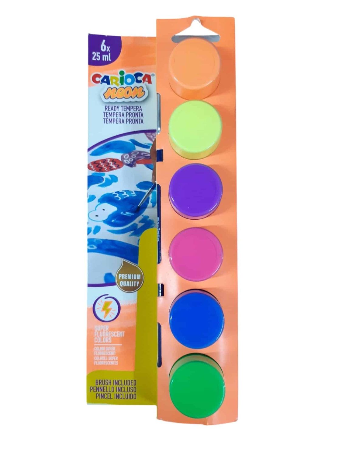 Témperas neón Carioca