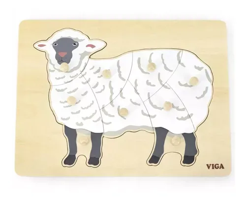 Puzzle Montessori - oveja