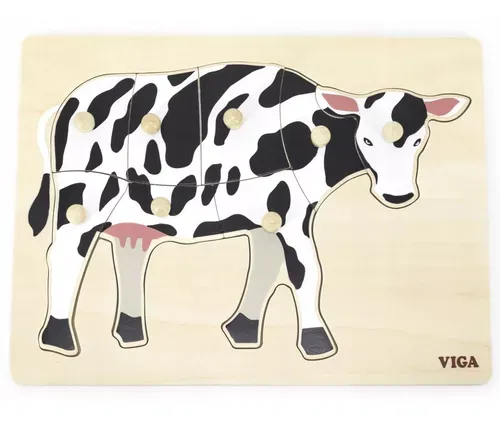 Puzzle Montessori - Vaca
