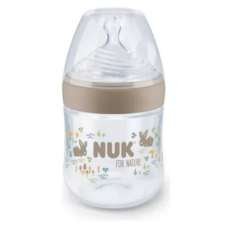 Biberón 150ml Nuk for Nature con tetina orificios small size
