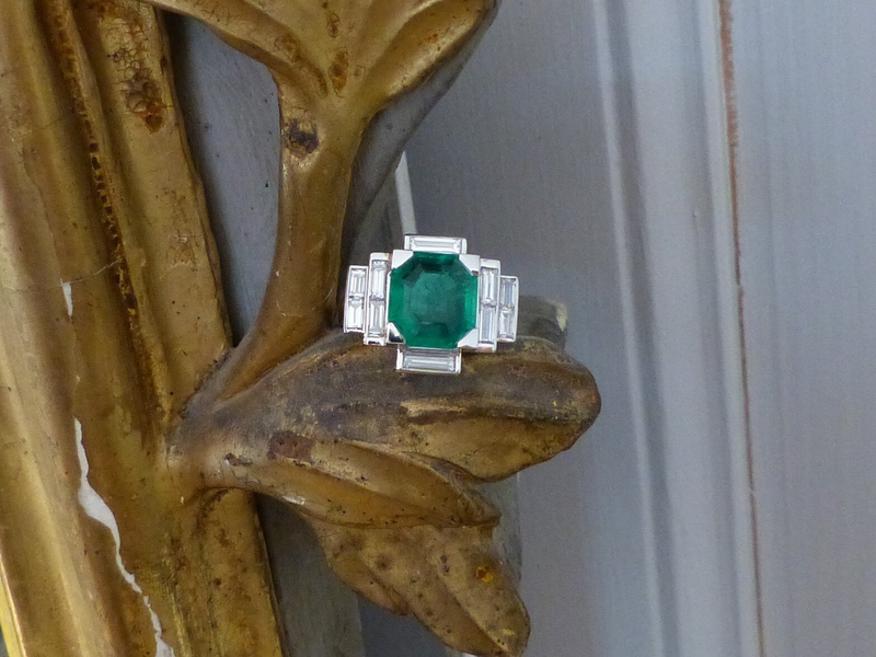 Bague émeraude Colombie