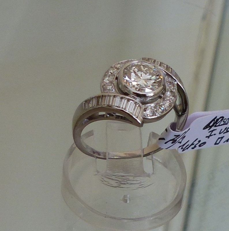 Bague diamants