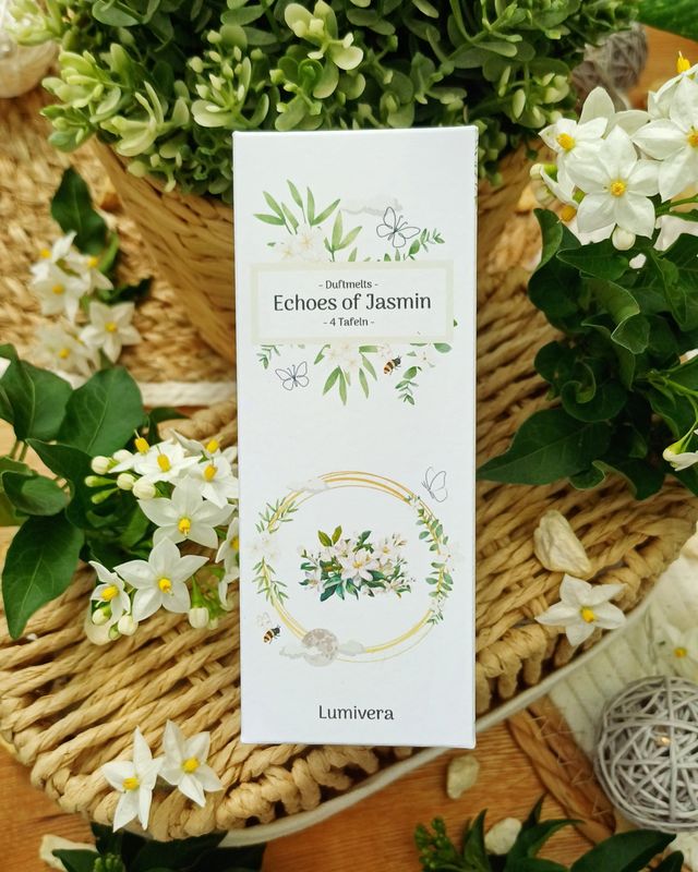 "Echoes of Jasmin" - Duftmelts 4er-Tafel Set