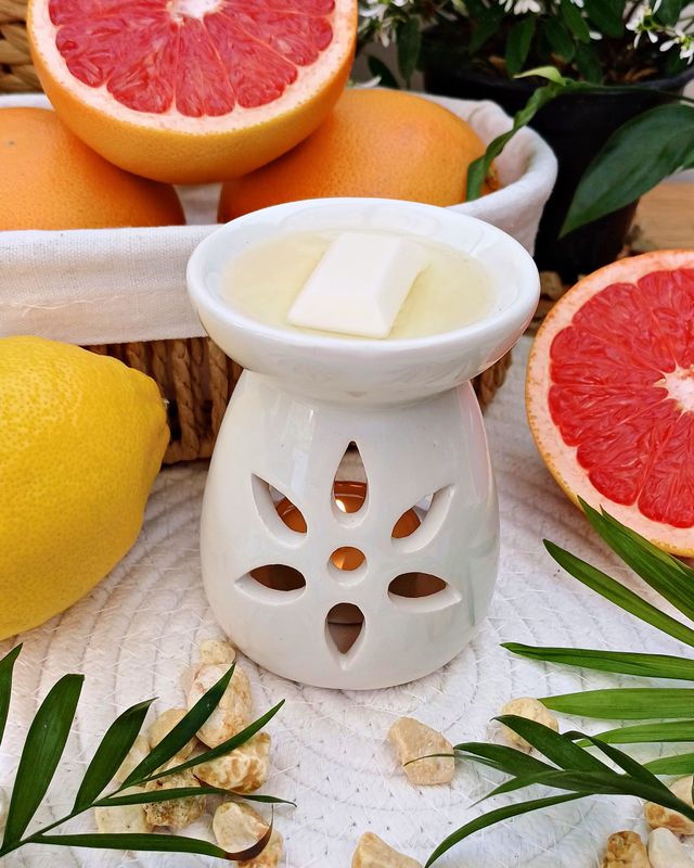 "Splashy Grapefruit" - Duftmelts 4er-Tafel Set