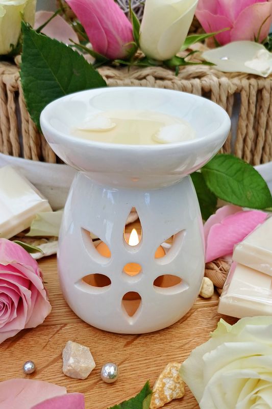 "Sparkling Rosé Blush" - Duftmelts 4er-Tafel Set