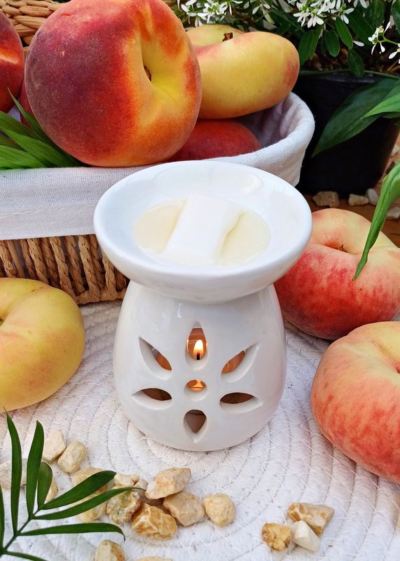 "Gentle Peach Blossom" - Duftmelts 4er-Tafel Set