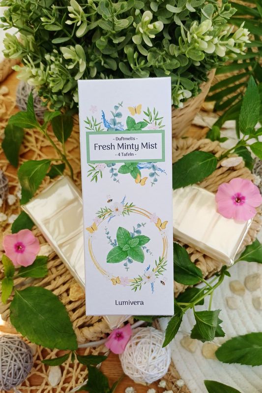 "Fresh Minty Mist" - Duftmelt Tafeln