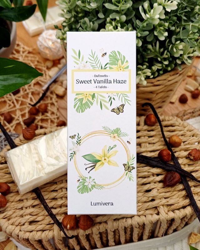 "Sweet Vanilla Haze" - Duftmelt Tafeln