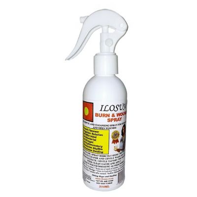 Ilosun Burn and Wound Spray 200 ml Ilosun Burn and Wound Spray 200 ml