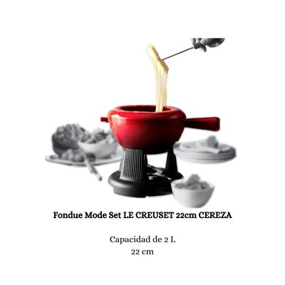Set de Fondue de Hierro Colado Le Creuset