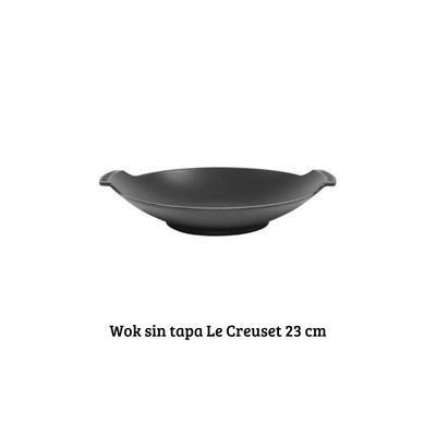 Wok Le Creuset de hierro colado 23 cm