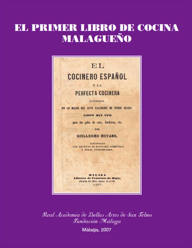 El primer libro de cocina malagueño