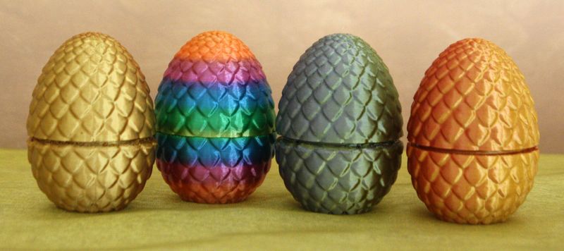 Drachen Ei zwei Teilig mit Oberteil zum Schrauben