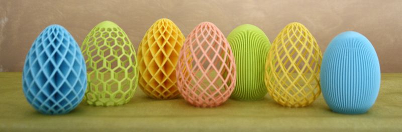 Deko Ostereier im 3 er Set