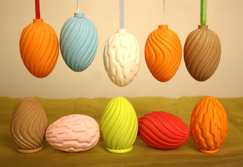 Deko Ostereier im 3 er Set