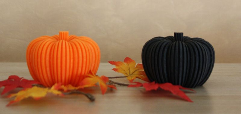 Kürbis 7cm 2 Stück "Sabre Design"