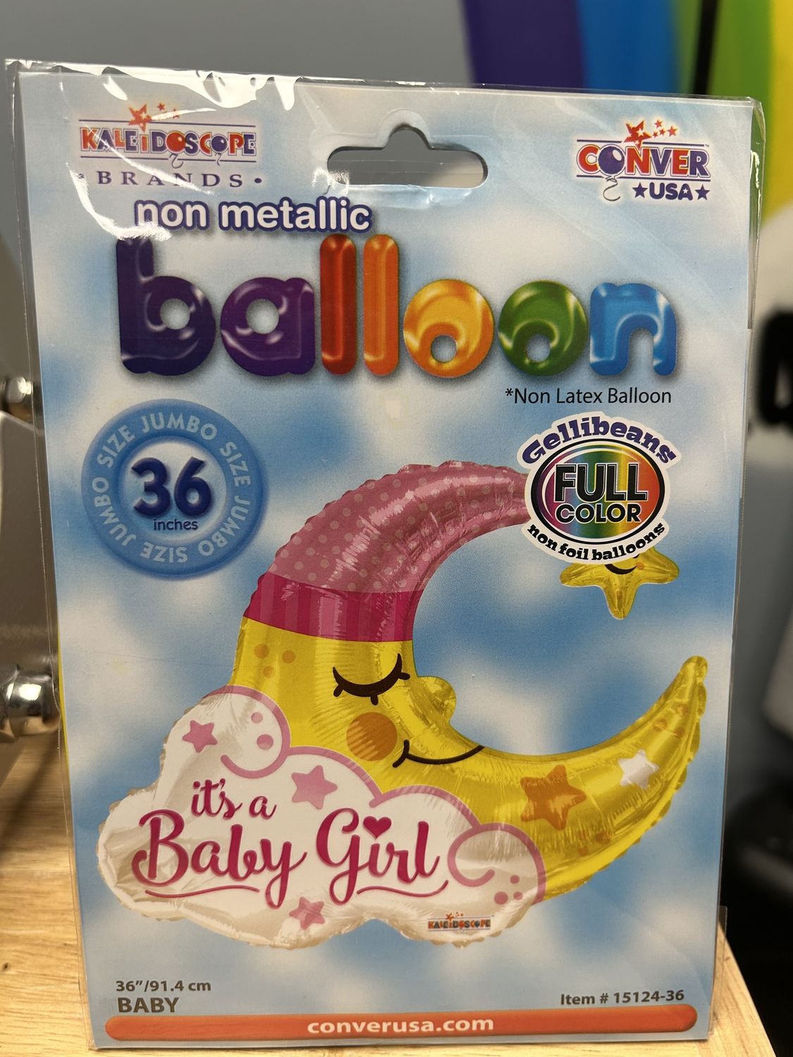 Its a baby girl balloon