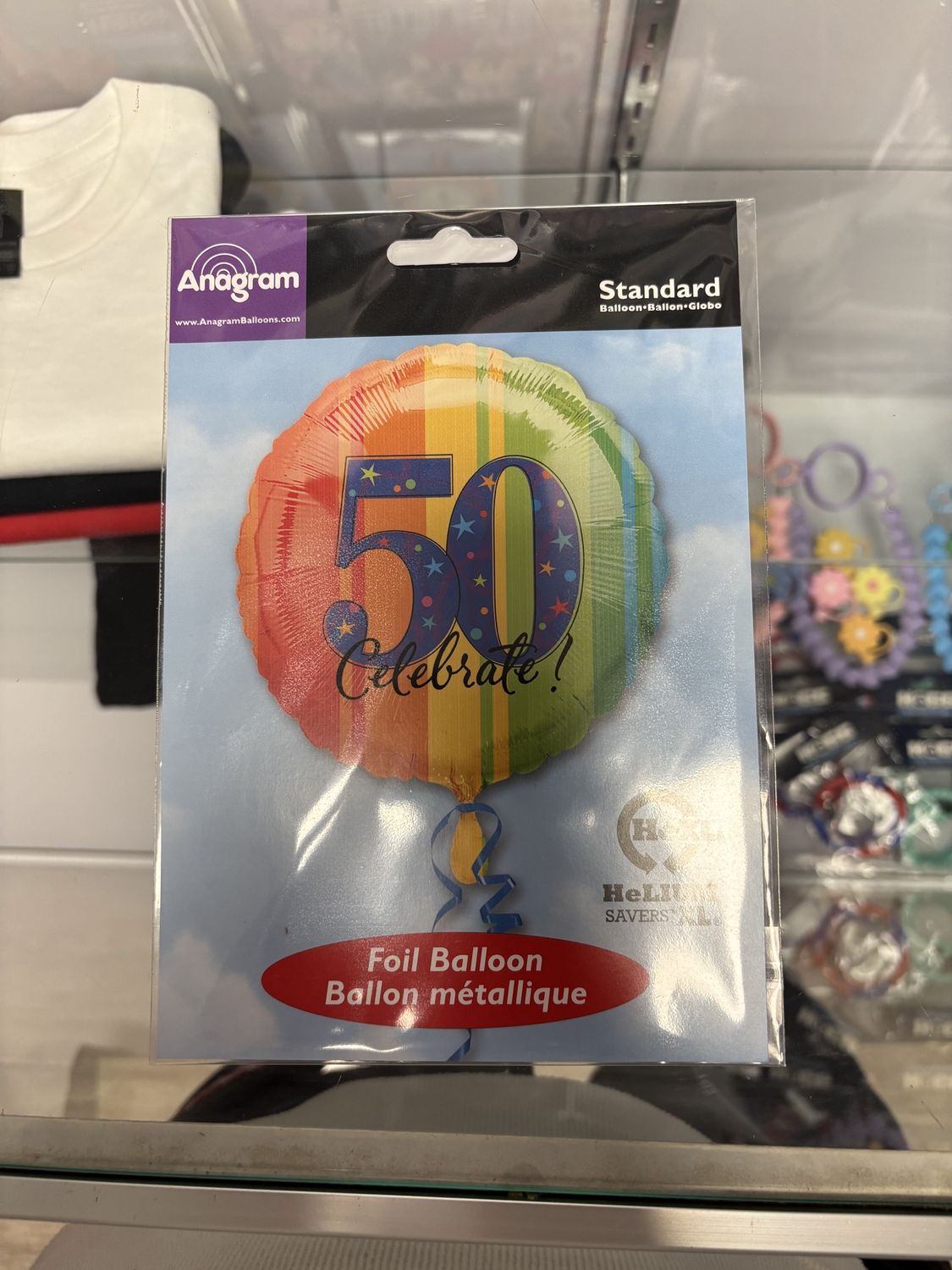 50th birthday balloon