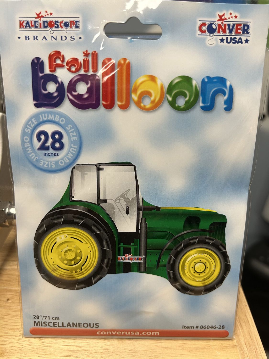 Farm tractor balloon