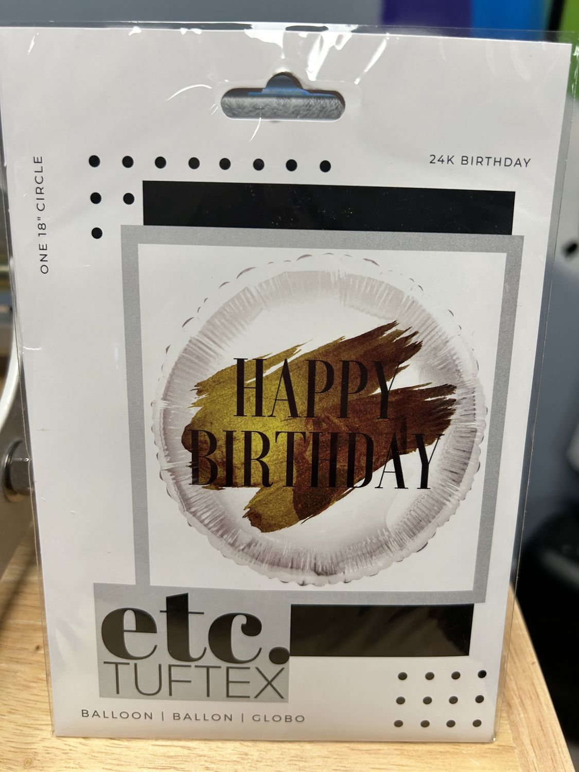 Happy birthday circle