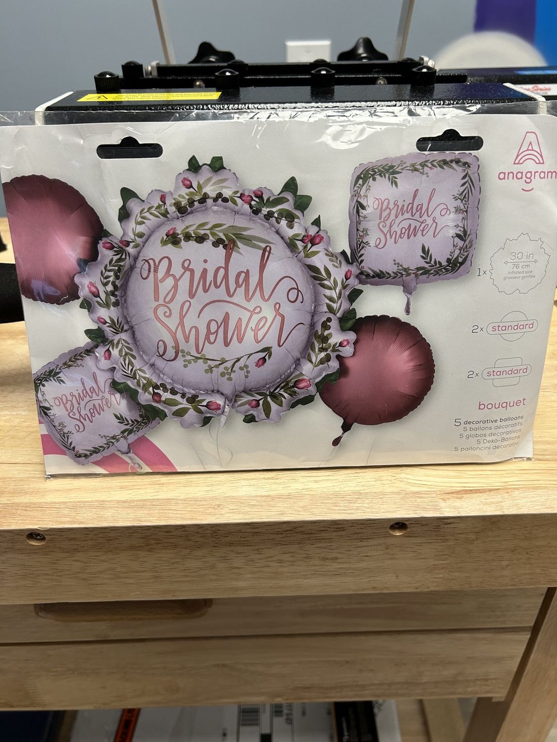 Bridal shower balloons