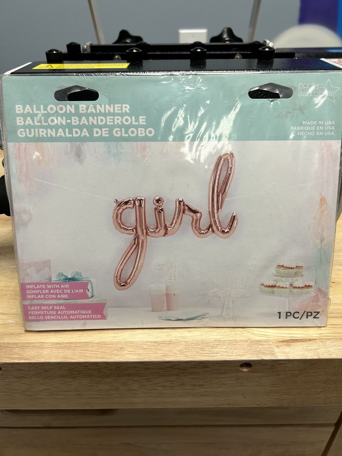 Girl balloons