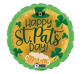 18&quot; Happy St. Pat&#39;s Beer Shamrocks (106)