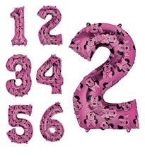 34&quot; Minnie Mouse Number Balloons (506-1-5)