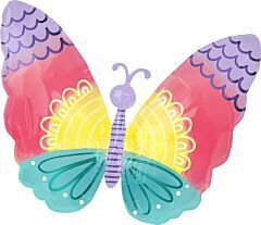 26&quot; Pastel Tie Die Butterfly (1004)
